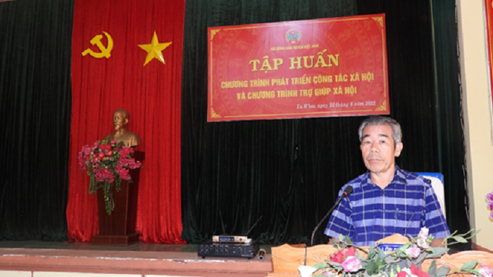 Hoi nong dan Viet Nam tap huan tai huyen 1